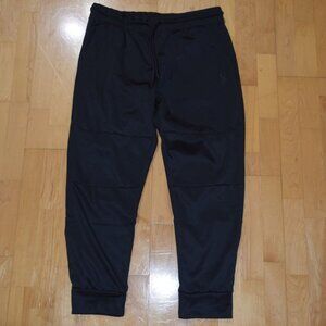 SPYDER ACTIVE Men's Sz S Black Joggers Athletic Fleece Sweat Pants